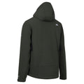 Dark Vine - Back - Trespass Mens Dante Soft Shell Jacket