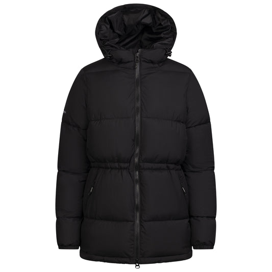 Black - Front - Trespass Womens-Ladies Pinchi Waterproof Jacket