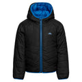 Blue - Side - Trespass Childrens-Kids Dessieboy Reversible Jacket