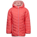 Soft Orange - Front - Trespass Childrens-Kids Valard Quilted Jacket