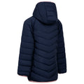 Navy - Back - Trespass Childrens-Kids Valard Quilted Jacket