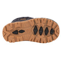 Navy - Side - Trespass Childrens-Kids Luca Snow Boots