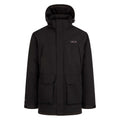 Black - Front - Trespass Mens Mullan II DLX Jacket