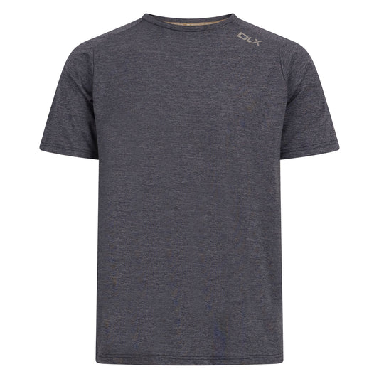 Navy Marl - Front - Trespass Mens Conall DLX T-Shirt