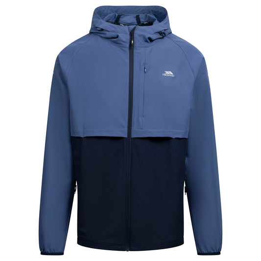 Coastal Blue - Front - Trespass Mens Noham Active Jacket