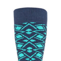 Lagoon Geo Print - Side - Trespass Womens-Ladies Marci Ski Socks