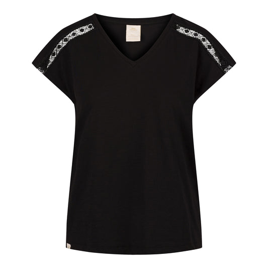Black - Front - Trespass Womens-Ladies Willa Top