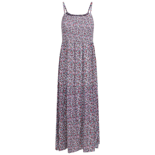 Multicoloured - Front - Trespass Womens-Ladies Selena Ditsy Floral Maxi Dress