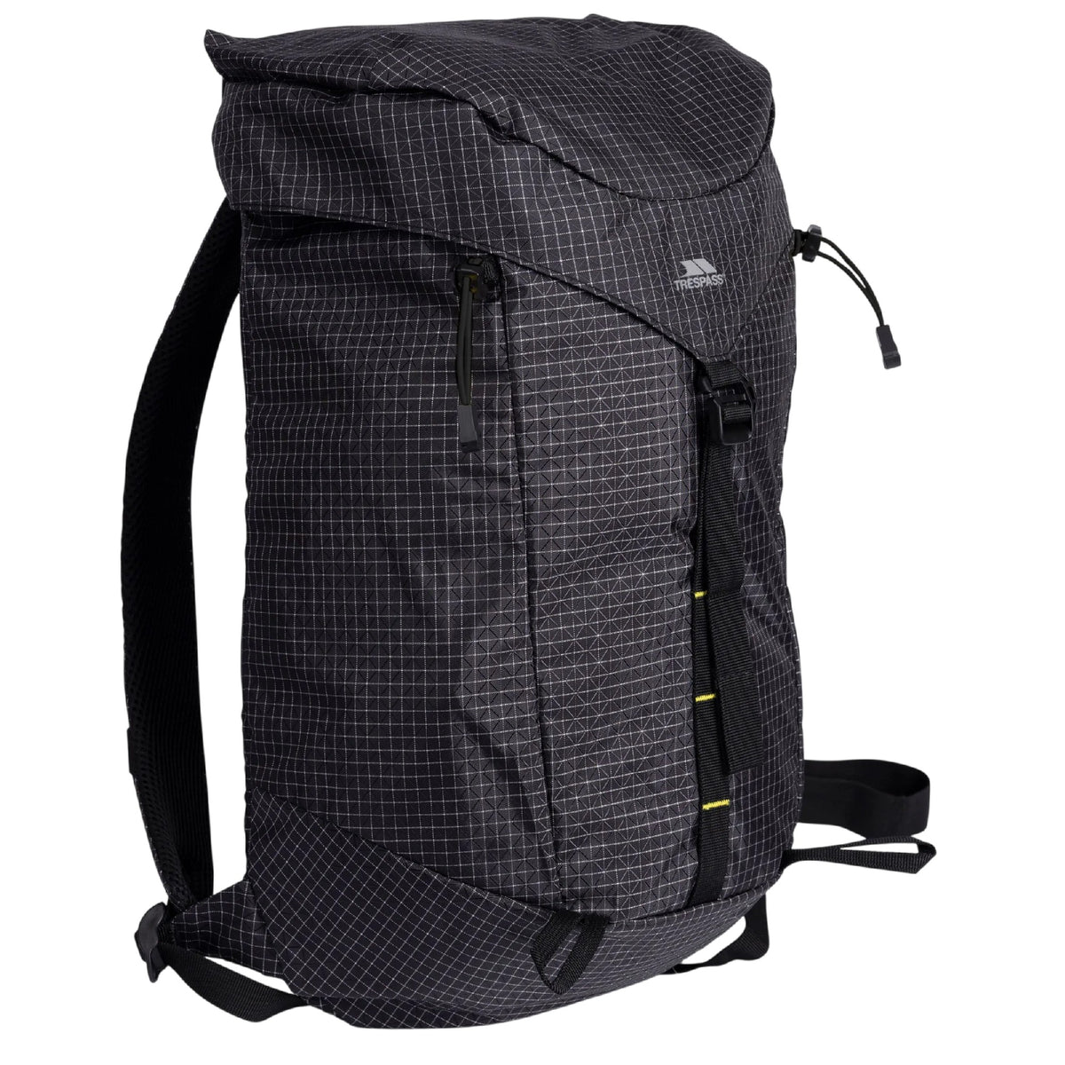 Black - Close up - Trespass Lunaris 20L Backpack