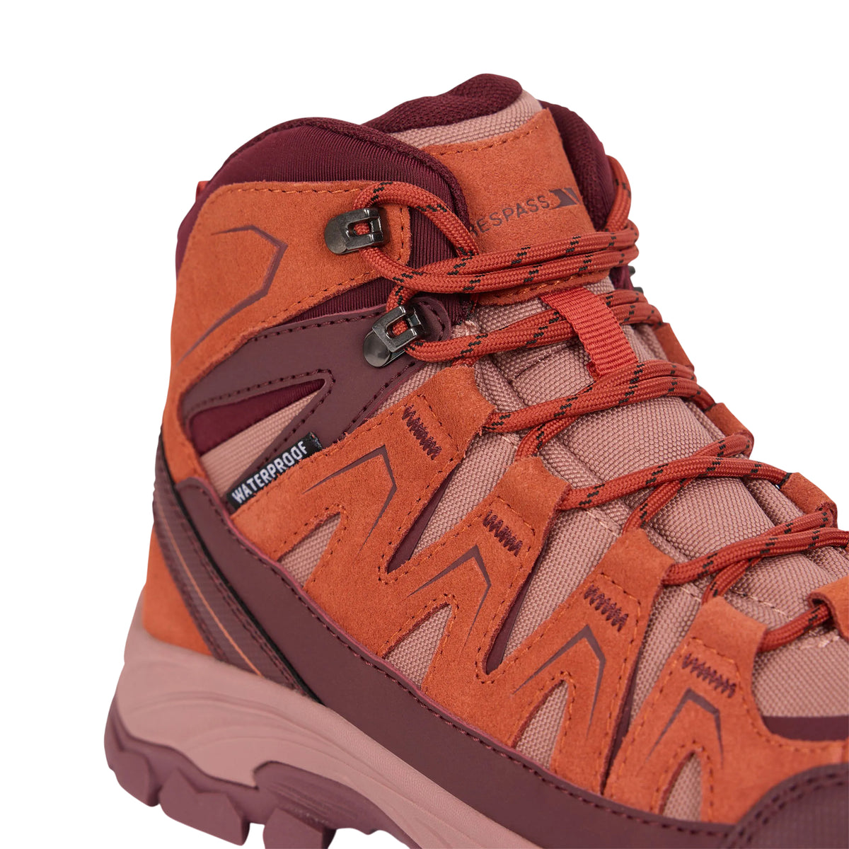 Rust - Close up - Trespass Womens-Ladies Katy Ankle Boots