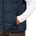 Navy - Lifestyle - Trespass Mens Clasp Padded Gilet-Bodywarmer