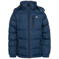 Navy - Front - Trespass Kids Boys Tuff Padded Winter Jacket