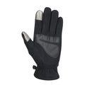 Black - Back - Trespass Adults Unisex Contact Touch Screen Winter Gloves