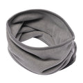 Grey - Back - Trespass Adults Unisex Novax Fleece Neck Warmer-Snood