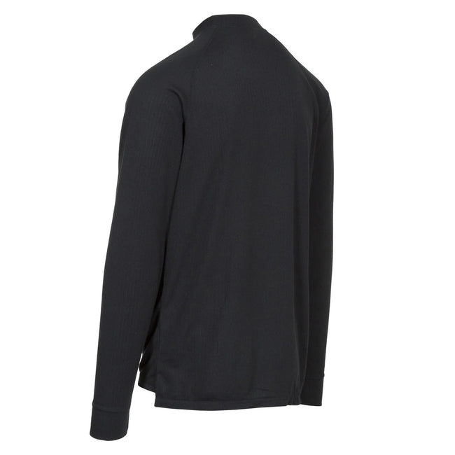 Black - Back - Trespass Kids Unisex Flex360 Base Layer Top