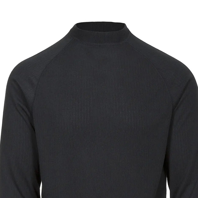 Black - Side - Trespass Kids Unisex Flex360 Base Layer Top