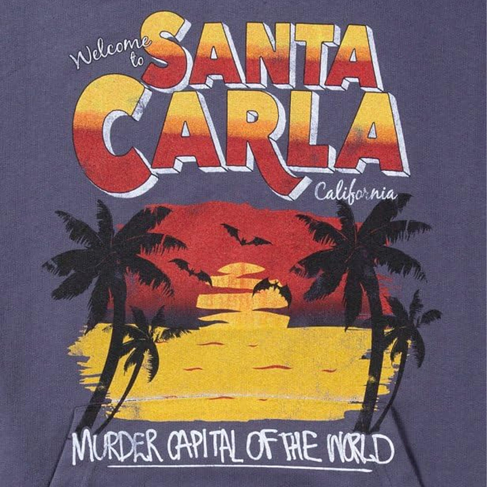 Blue - Side - The Lost Boys Unisex Adult Inspired Welcome To Santa Carla Hoodie