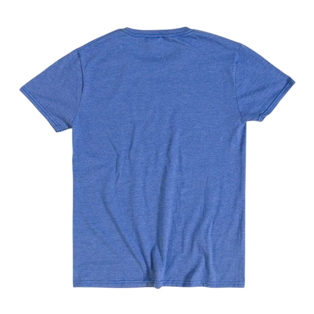 Blue - Back - The Raccoons Unisex Adult Characters Marl T-Shirt