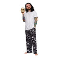 Black-Charcoal - Lifestyle - The Nightmare Before Christmas Mens Lounge Pants
