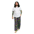 Purple-Green - Pack Shot - Teenage Mutant Ninja Turtles Mens Wall Lounge Pants
