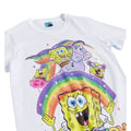 White - Side - SpongeBob SquarePants Unisex Adult Imagination T-Shirt