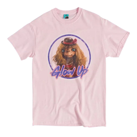 Light Pink - Front - E.T. the Extra Terrestrial Unisex Adult Glow Up T-Shirt
