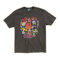 Charcoal - Front - The Powerpuff Girls Unisex Adult Vintage Wash T-Shirt