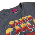 Charcoal - Back - The Lost Boys Womens-Ladies Inspired Welcome To Santa Carla Fitted T-Shirt