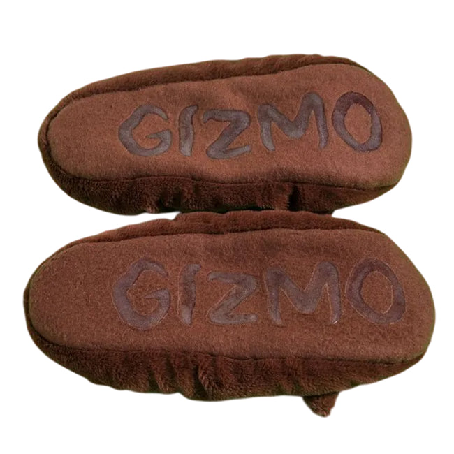 Brown - Back - Gremlins Unisex Adult Gizmo Slippers