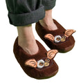 Brown - Pack Shot - Gremlins Unisex Adult Gizmo Slippers