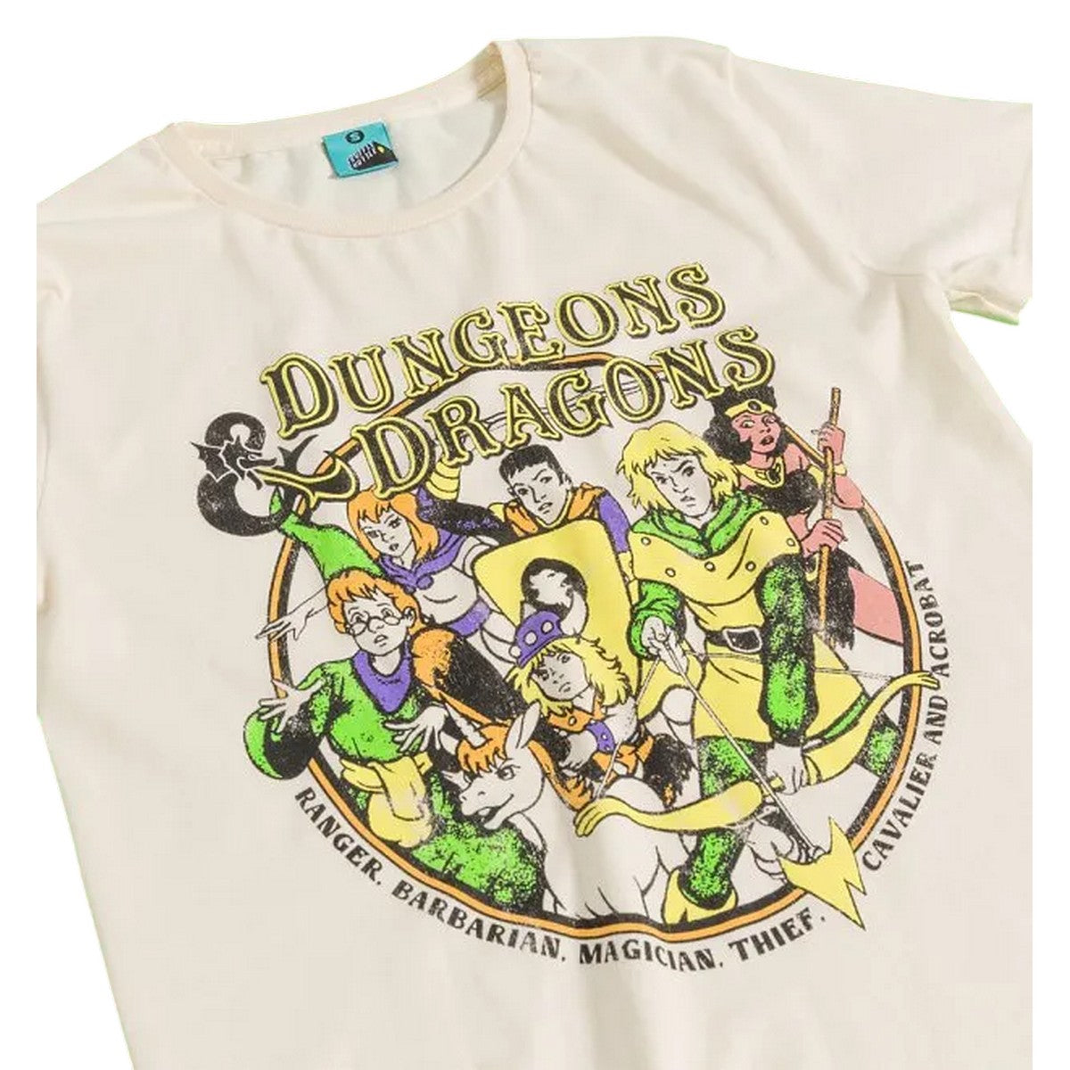 Natural - Side - Dungeons & Dragons Unisex Adult Cartoon T-Shirt