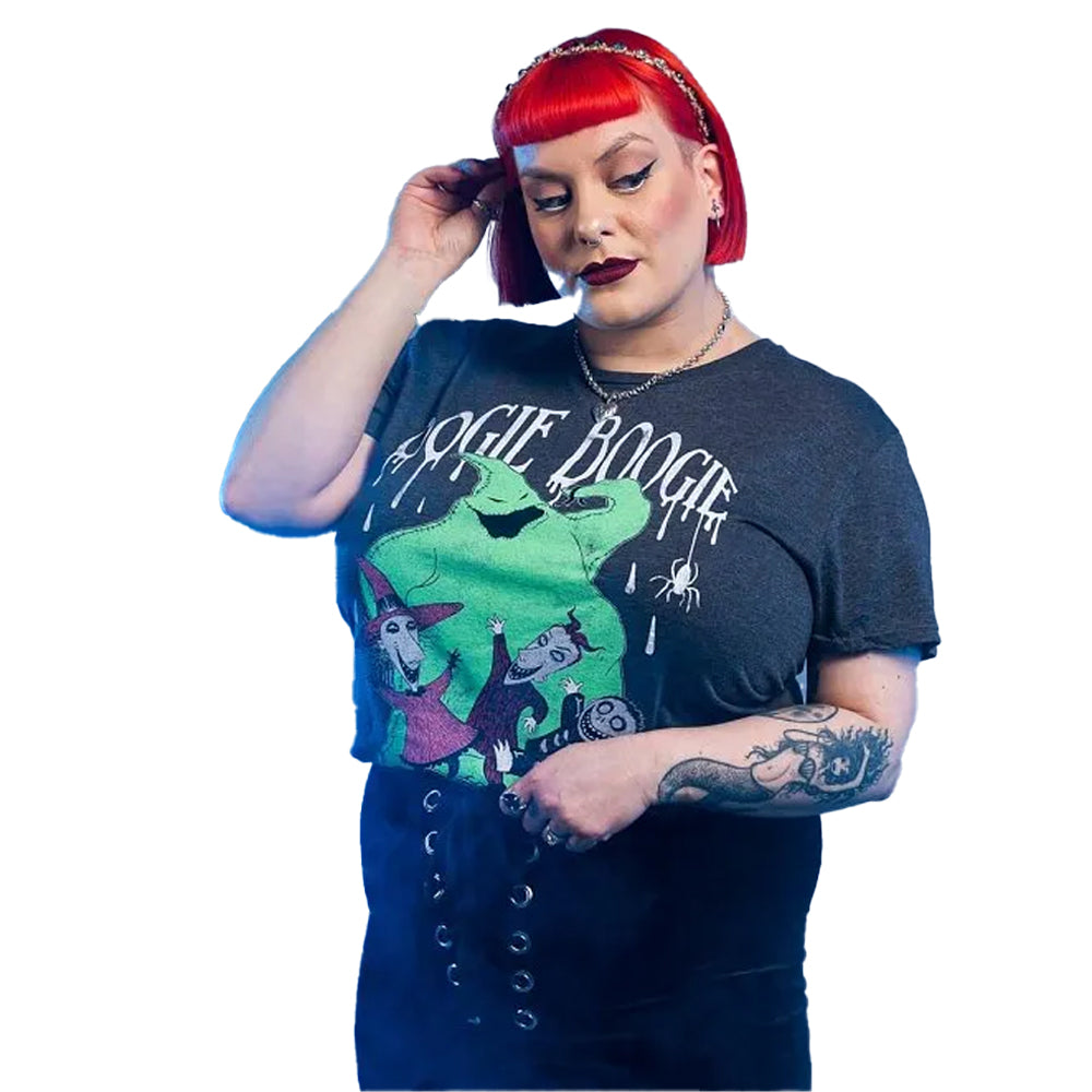 Black-Green - Lifestyle - The Nightmare Before Christmas Unisex Adult Oogie Boogie T-Shirt