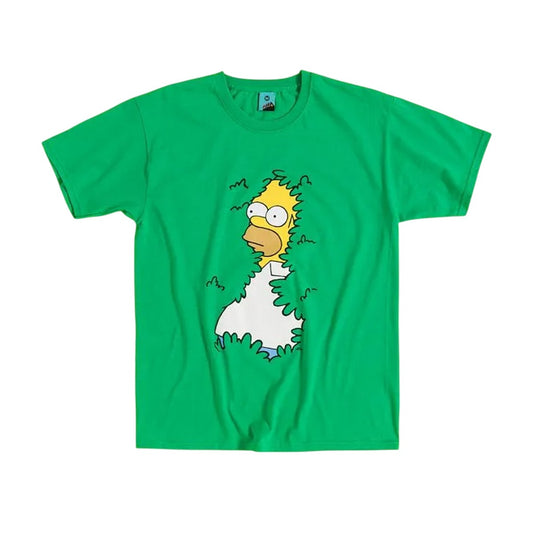 Hedge Green - Front - The Simpsons Unisex Adult Homer Simpson T-Shirt