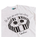 White - Side - Coraline Unisex Adult So Sharp You Wont Feel A Thing T-Shirt