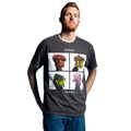 Black-Charcoal - Lifestyle - Gorillaz Unisex Adult Demon Days T-Shirt