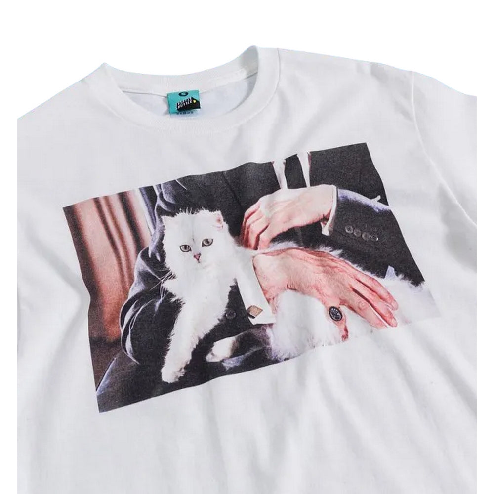 White-Off White - Side - James Bond Unisex Adult Ive Been Expecting You T-Shirt