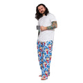 Blue - Side - Labyrinth Mens The Worm Lounge Pants