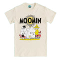 Beige - Front - Moomin Unisex Adult Sunshine T-Shirt