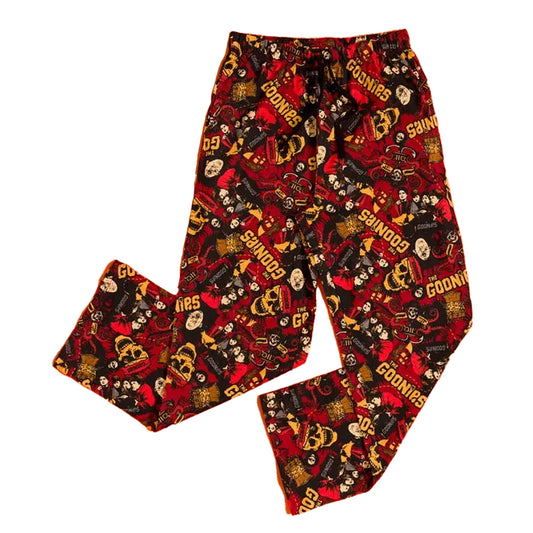 Orange - Front - The Goonies Mens Characters Lounge Pants
