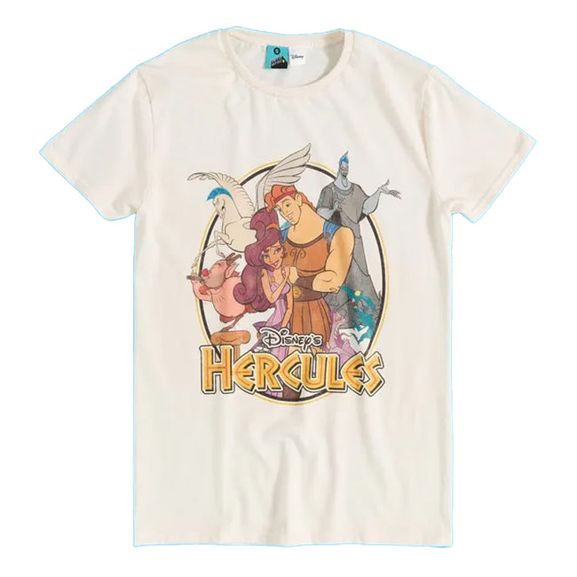 Beige - Front - Hercules Unisex Adult T-Shirt