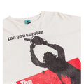 White-Off White - Side - The Texas Chainsaw Massacre Unisex Adult VHS Washed T-Shirt