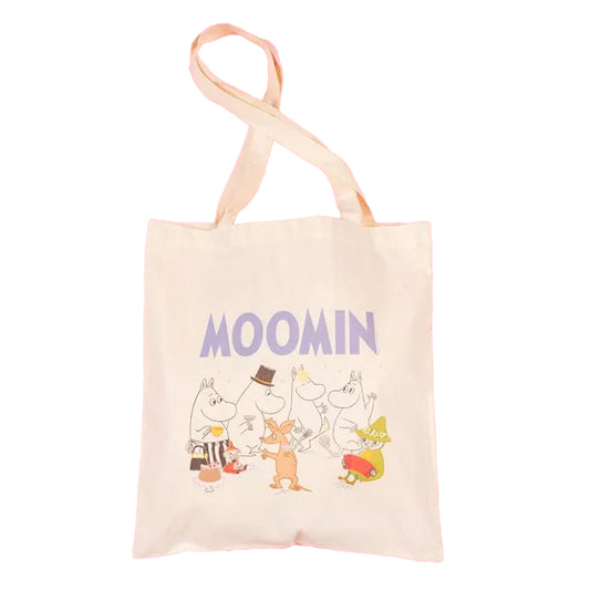 Off White - Front - Moomin Friends Tote Bag