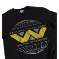 Black - Side - Alien Unisex Adult Weyland Yutani Corp Logo T-Shirt