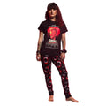 Charcoal - Pack Shot - The Lost Boys Womens-Ladies Pyjama Set