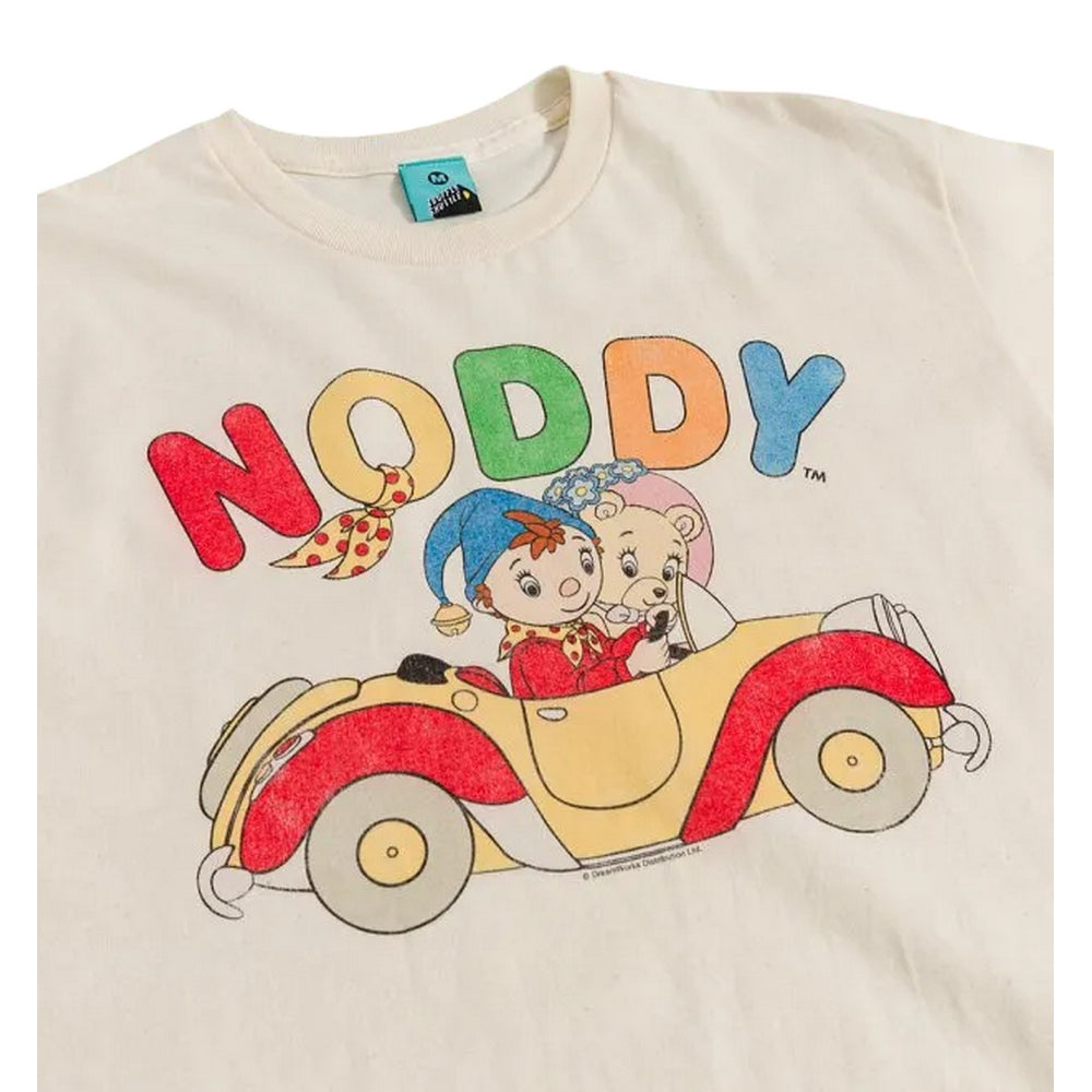 Beige - Side - Noddy Unisex Adult T-Shirt