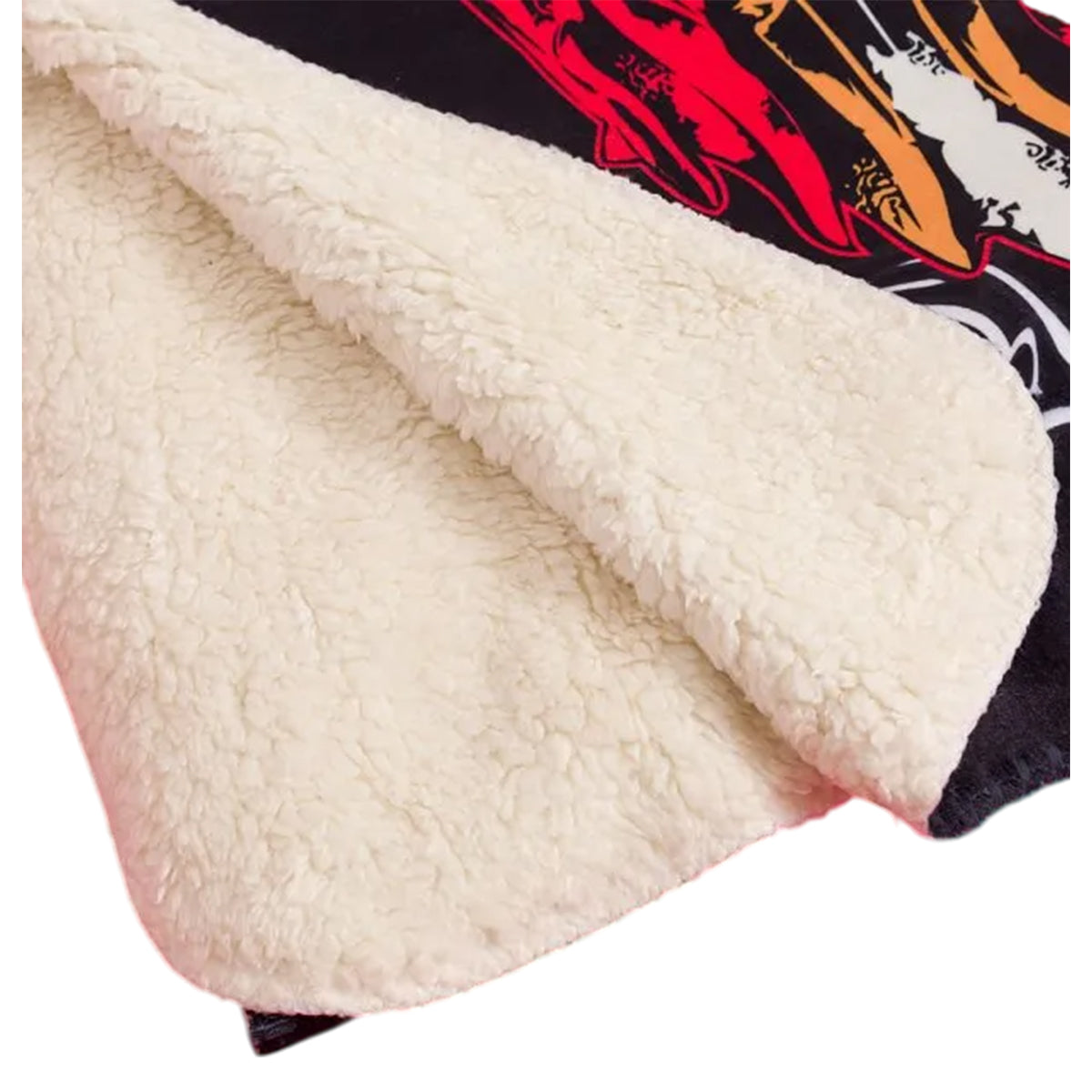Red-Black - Side - The Lord Of The Rings Blanket