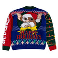 Multicoloured - Back - Gremlins Womens-Ladies Knitted Christmas Cardigan