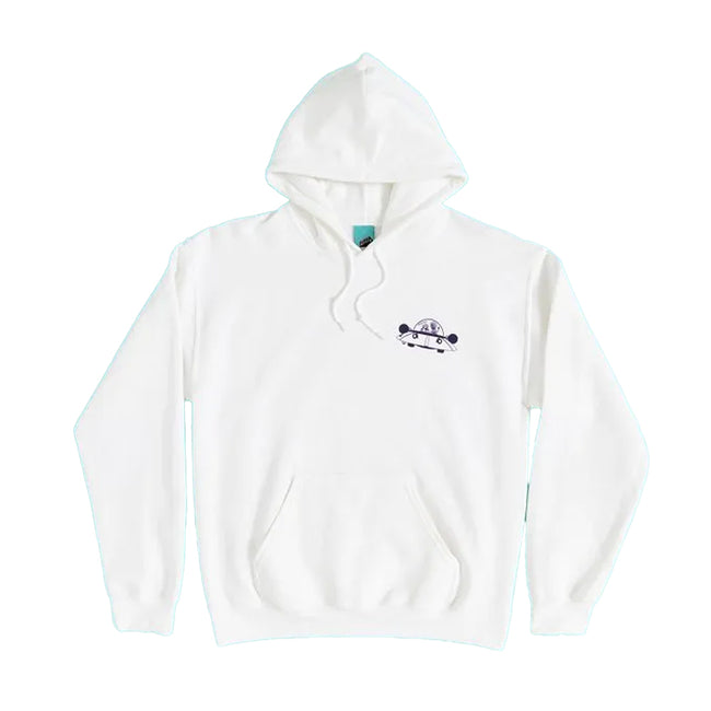 White - Front - Rick And Morty Unisex Adult Portal Gun Hoodie