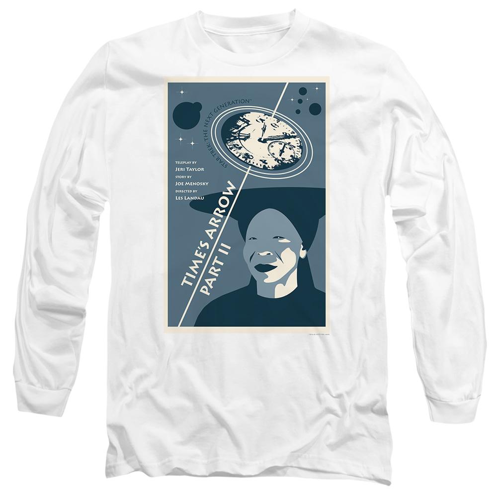 White - Side - Star Trek Unisex Adult The Next Generation Season 6 Episode 1 T-Shirt