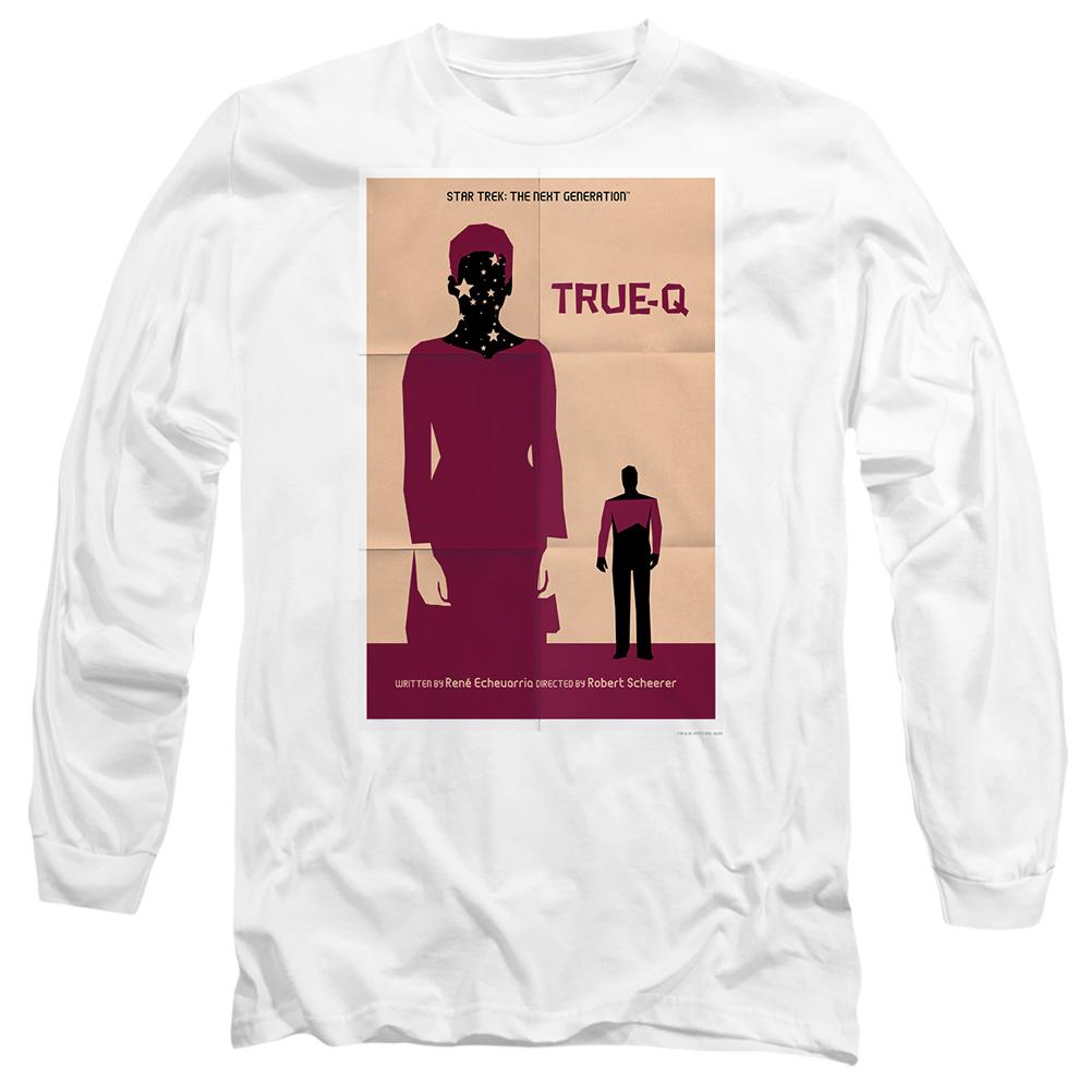 White - Side - Star Trek Unisex Adult The Next Generation Season 6 Episode 6 T-Shirt